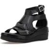 As98 A.s.98 Stanton Wedge Sandal In Multi