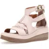 As98 A.s.98 Stanton Wedge Sandal In Silk