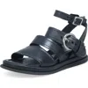 As98 A.s.98 Stiles Ankle Strap Sandal In Black