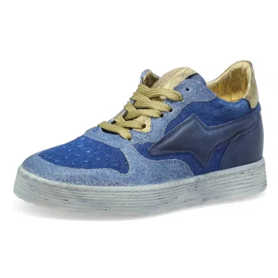 As98 Women's Auggie Sneaker In Denim-combo In Blue