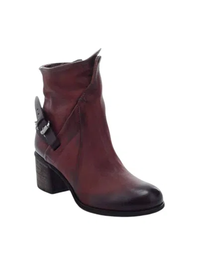 As98 Women's Baird Leather Boot In Sequoia In Multi