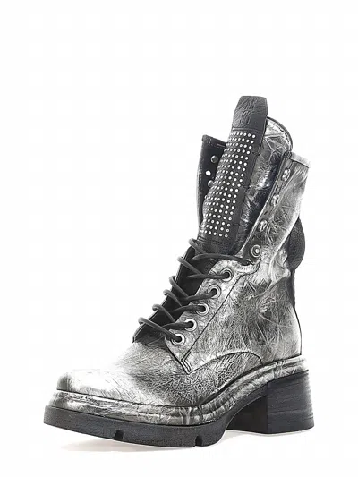 As98 Women's Emper Boot In Antique Silver In Multi