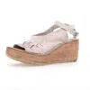 As98 Women's Neven Wedge Sandals In Dust