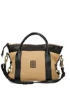 As98 Woven Panelled Tote Bag In Neutral