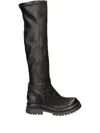As98 Zip Detail Boot In Black