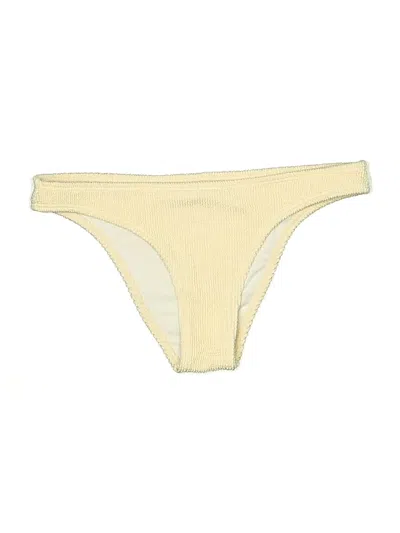 Pre-owned Asbayson Swimsuit Bottoms In White