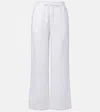 Asceno Aurelia Linen Wide-leg Pants