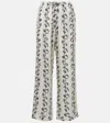 Asceno Aurelia Mid-rise Straight-leg Trousers In White