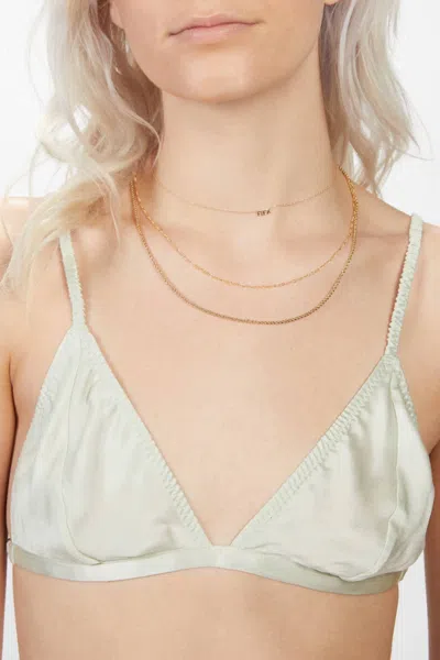 Asceno Capella Bra In Mint In Neutral
