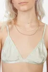 Asceno Capella Bra In Mint In Multi