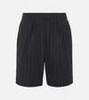 ASCENO CARROS COTTON BERMUDA SHORTS