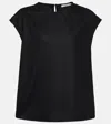 Asceno Dasha Wool And Cashmere Top In Black