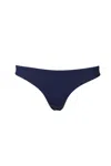 Asceno Naples Bikini Bottom In Navy In Blue
