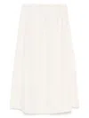 Asceno Rafaela Maxi Skirt In White