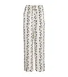 Asceno Aurelia Mid-rise Straight-leg Trousers In White