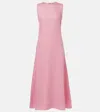 Asceno Tallin Linen Midi Dress