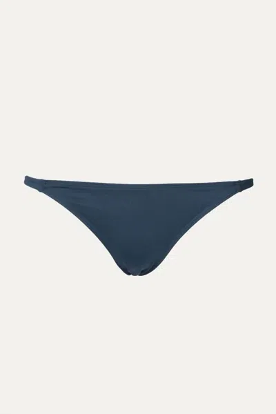 ASCENO THE BIARRITZ BIKINI BOTTOM IN SLATE