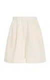 Asceno The Dallas Cotton-linen Shorts