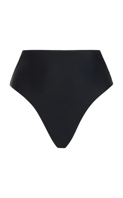 Asceno The Deia Bikini Bottoms In Black
