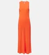 Asceno Valencia Silk Maxi Dress