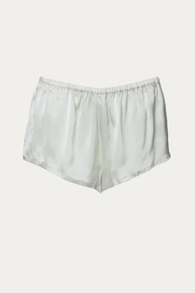 Asceno Venice Short In Mint In White