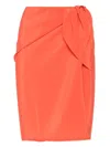 Asceno Vista Sarong In Orange