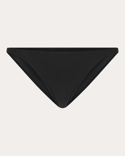 Asceno Women's Naples Bikini Bottoms In Black