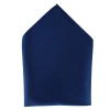 Ascentix Etched Herringbone Twist Pocket Square In Blue