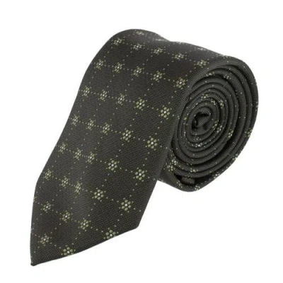Ascentix Flower Diamonds Necktie In Black