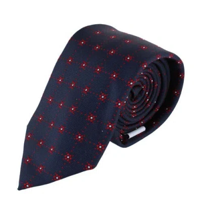 Ascentix Flower Diamonds Necktie In Blue