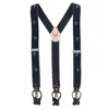 Ascentix Men's Flying Duck Convertible Clip End Suspenders In Blue