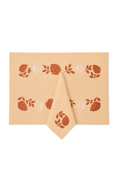 Ascher - Les Lagons Napkin - Yellow