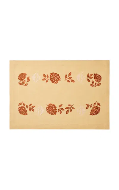 Ascher - Les Lagons Placemat - Yellow