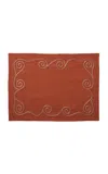 Ascher Les Spirales Placemat In Orange