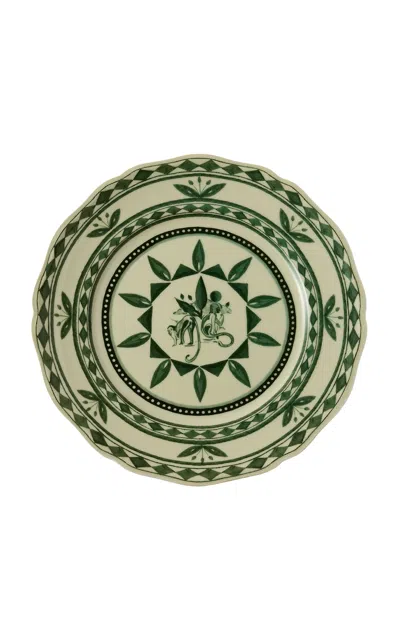 Ascher Reverie Des Pins Dining Plate In Green
