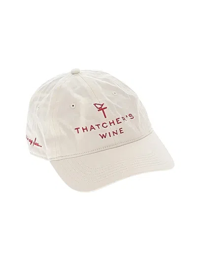Pre-owned Ascolour Baseball Cap In White
