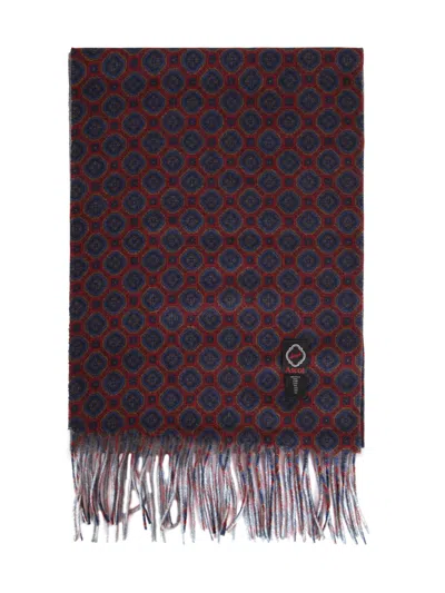 ASCOT WOOL TIE,08125300 1 RED BLUE