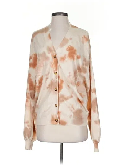 Pre-owned Ascot And Hart Cardigan Sweater In White