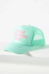 Ascot + Hart Nowhere Fast Trucker Hat In Green