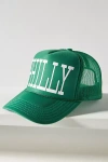 Ascot + Hart Philly Trucker Hat In Green