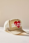 Ascot + Hart Till Death Do Us Part Trucker Hat In Beige