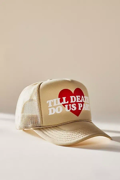 Ascot + Hart Till Death Do Us Part Trucker Hat In Neutral