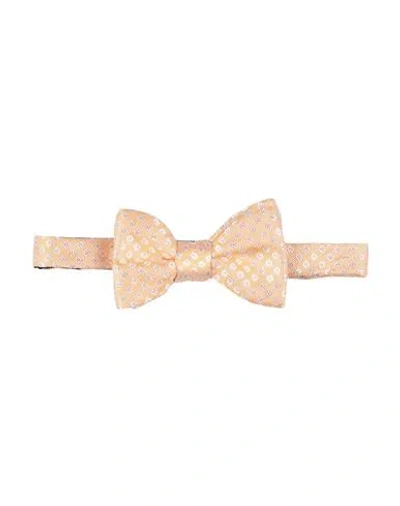Ascot Man Ties & Bow Ties Apricot Size - Silk In Orange