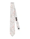 Ascot Man Ties & Bow Ties White Size - Silk In White