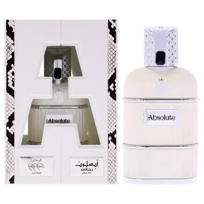 Asghar Adam Ali Signature Collection - Absolute By  For Unisex - 3.3 oz Edp Spray In Multi