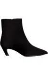 Ash 50mm Vicky Pointed Boots In Black