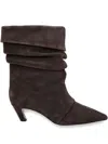 Ash 50mm Virgee Boots In Brown