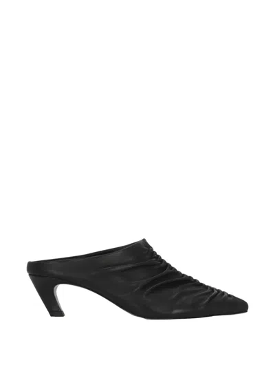 Ash 50mm Viva Leather Pumps In Black
