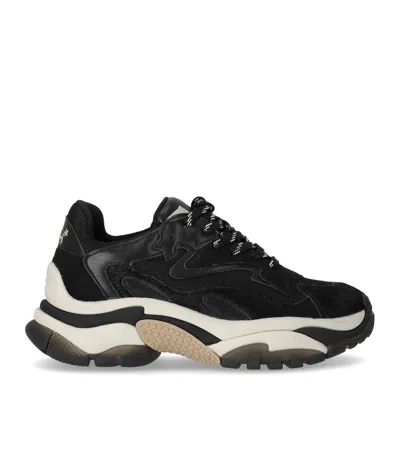 Ash Addict Lace-up Sneakers In Black