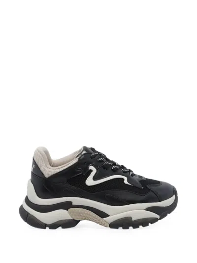 Ash Addict Chunky-sole Sneakers In Black